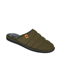 Inblu Pantofole da uomo imbottite - militare
