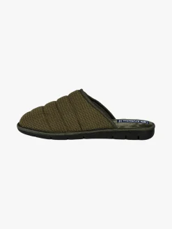 Inblu Pantofole da uomo imbottite - militare