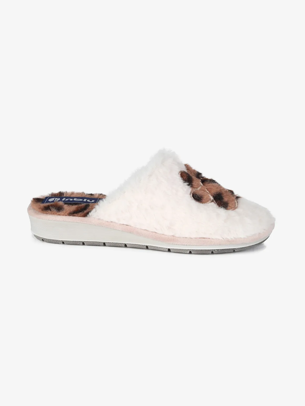 Inblu Pantofole donna in ecopelo