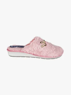 Inblu Pantofole donna in ecopelo con zeppa