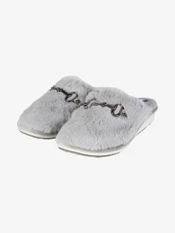 Inblu Pantofole donna in ecopelo con zeppa