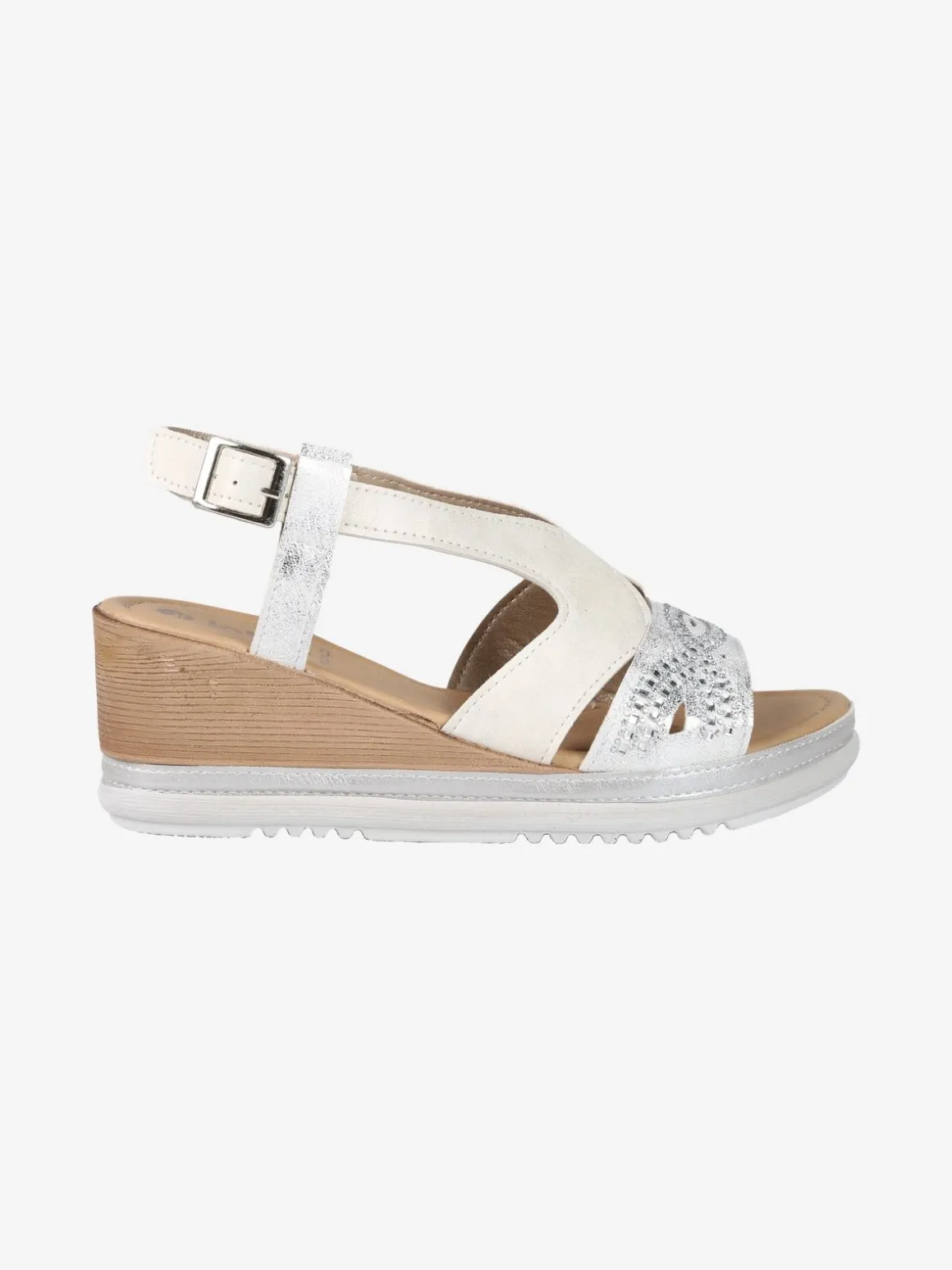 Inblu Sandali donna con zeppa e strass