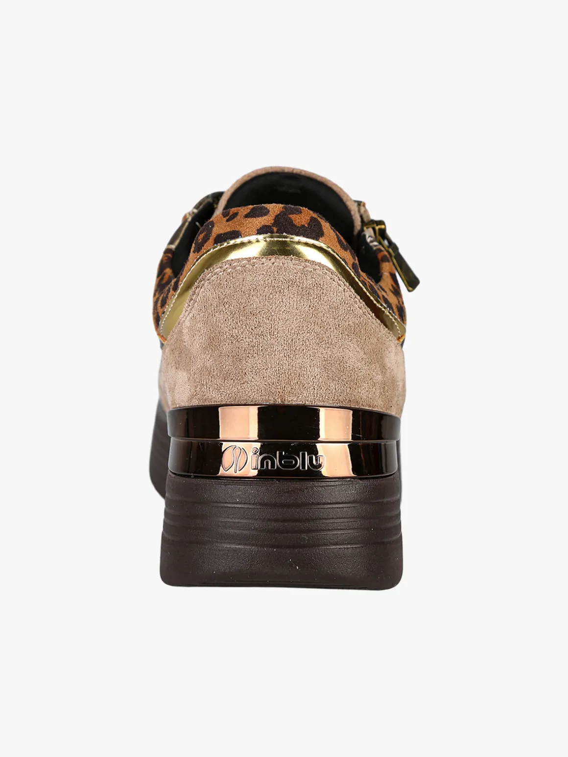 Inblu Sneakers donna con platform - marrone