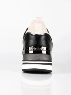 Inblu Sneakers donna con strass e platform