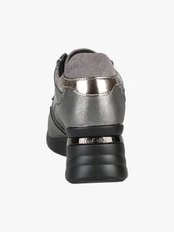 Inblu Sneakers donna con zeppa - grigio scuro