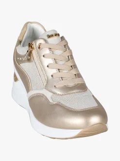 Inblu Sneakers donna stringate con zeppa e zip