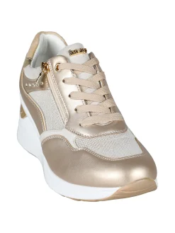 Inblu Sneakers donna stringate con zeppa e zip