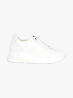 Inblu Sneakers sportive da donna in maglia con air - bianco