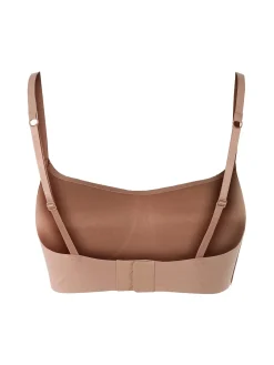 Infiore Brassiere in cotone con profili termosaldati COPPA B - cammello