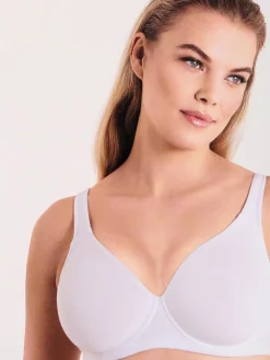 Infiore CAMILLA Reggiseno sfoderato confort con ferretto COPPA C - bianco