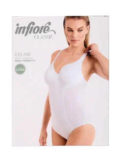 Infiore CELINE Body confort in cotone senza ferretto COPPA C - nero