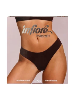 Infiore MICROFIT 02706 Brasiliana mini in microfibra - nero