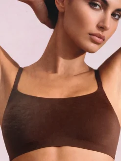 Infiore MICROFIT 01701 Brassiere imbottita senza ferretto COPPA B - moro