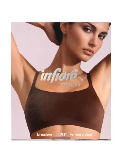 Infiore MICROFIT 01701 Brassiere imbottita senza ferretto COPPA B - beige