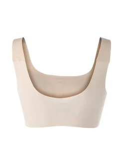 Infiore MICROFIT 01702 Reggiseno top donna imbottito senza ferretto COPPA B - beige