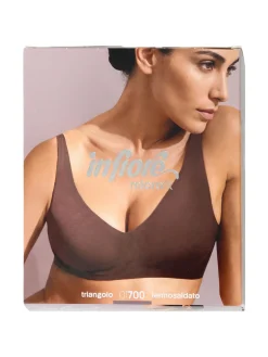 Infiore MICROFIT 01700 Triangolo imbottito senza ferretto COPPA B - beige