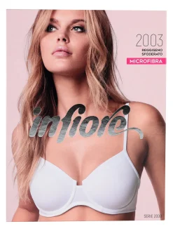Infiore 2003 Reggiseno sfoderato a balconcino in microfibra