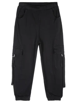Injuly Completo 2 pezzi da bambina maglietta + pantaloni con tasconi
