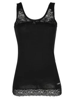 Intimami Canotta nera con pizzo