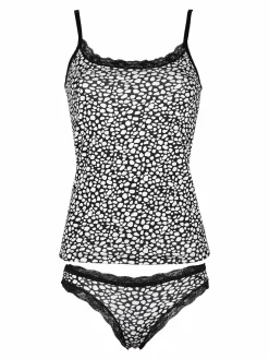 Intimami Coordinato intimo donna top + brasiliana in pizzo