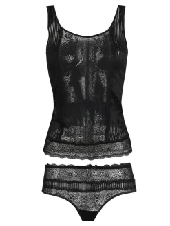 Intimami Coordinato intimo top + culotte in pizzo