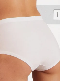 Intimami Culotte donna in cotone con pizzo