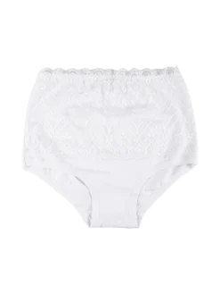 Intimami Culotte donna in cotone con pizzo