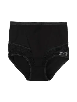 Intimami Culotte in cotone con pizzo