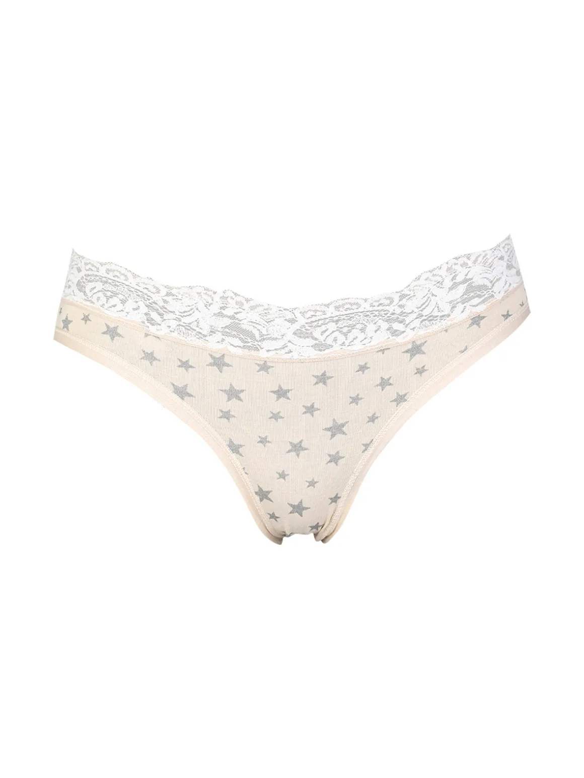 Intimami Slip donna in cotone con pizzo