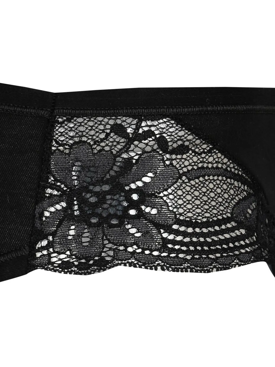 Intimami Slip in cotone bielastico con pizzo