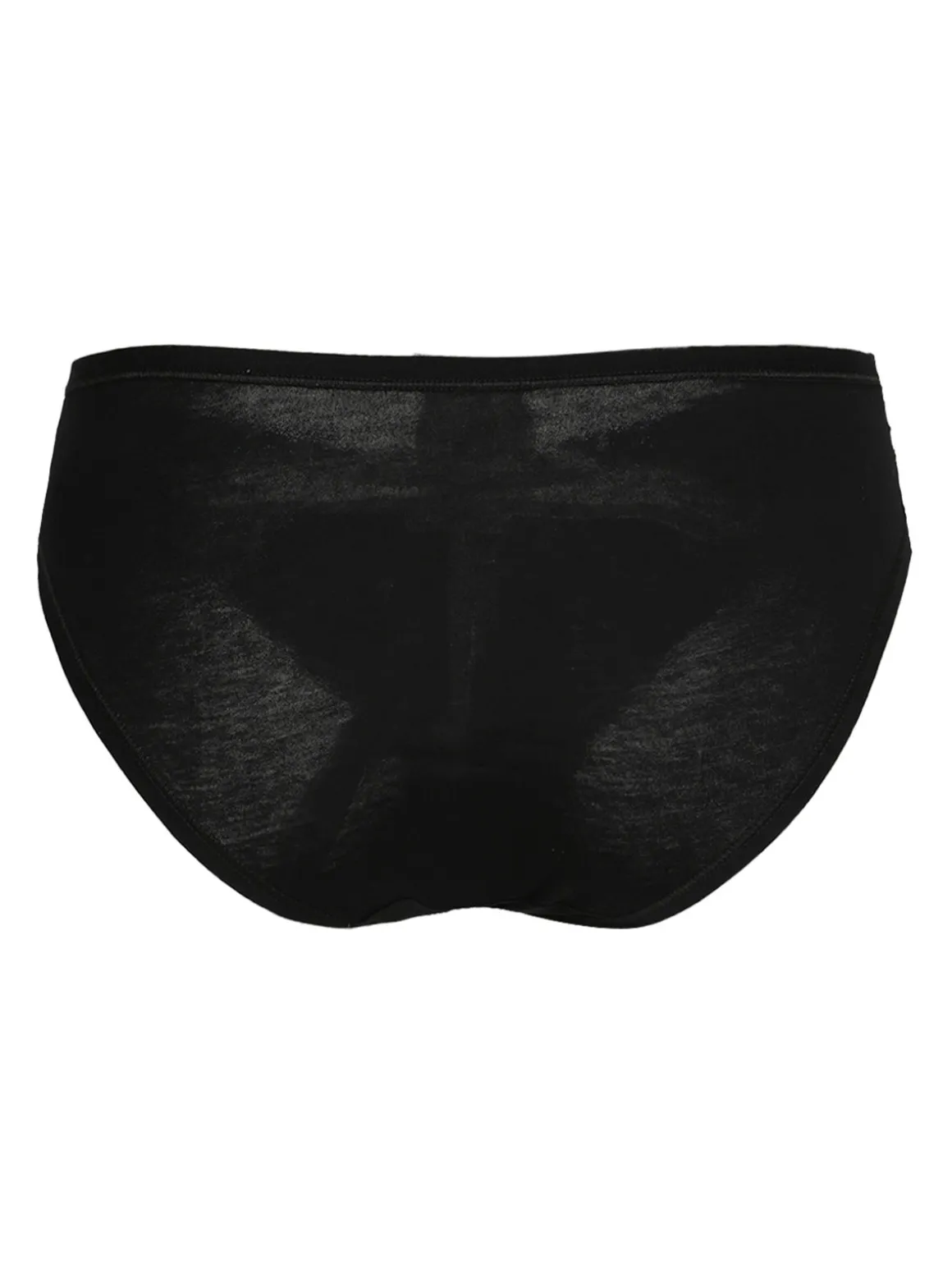 Intimami Slip in cotone bielastico con pizzo