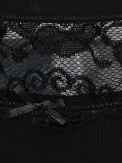 Intimami Slip in cotone con pizzo