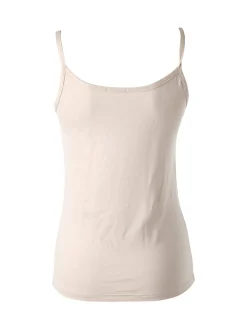 Intimami Top donna con spalline sottili e scollo in pizzo - nudo