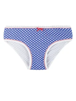 Intimy Girl Slip bambina con stampa pois