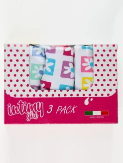 Intimy Girl Slip bambina in cotone elastico confezione 3 pezzi