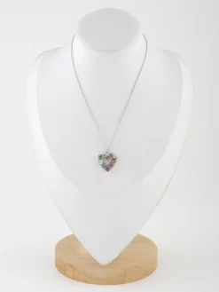 Italian Style Collana donna con ciondolo cuore