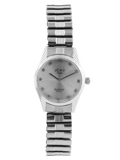 Jcky Orologio da polso con cinturino elastico