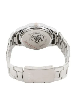 Jcky Orologio da polso con cinturino in acciaio