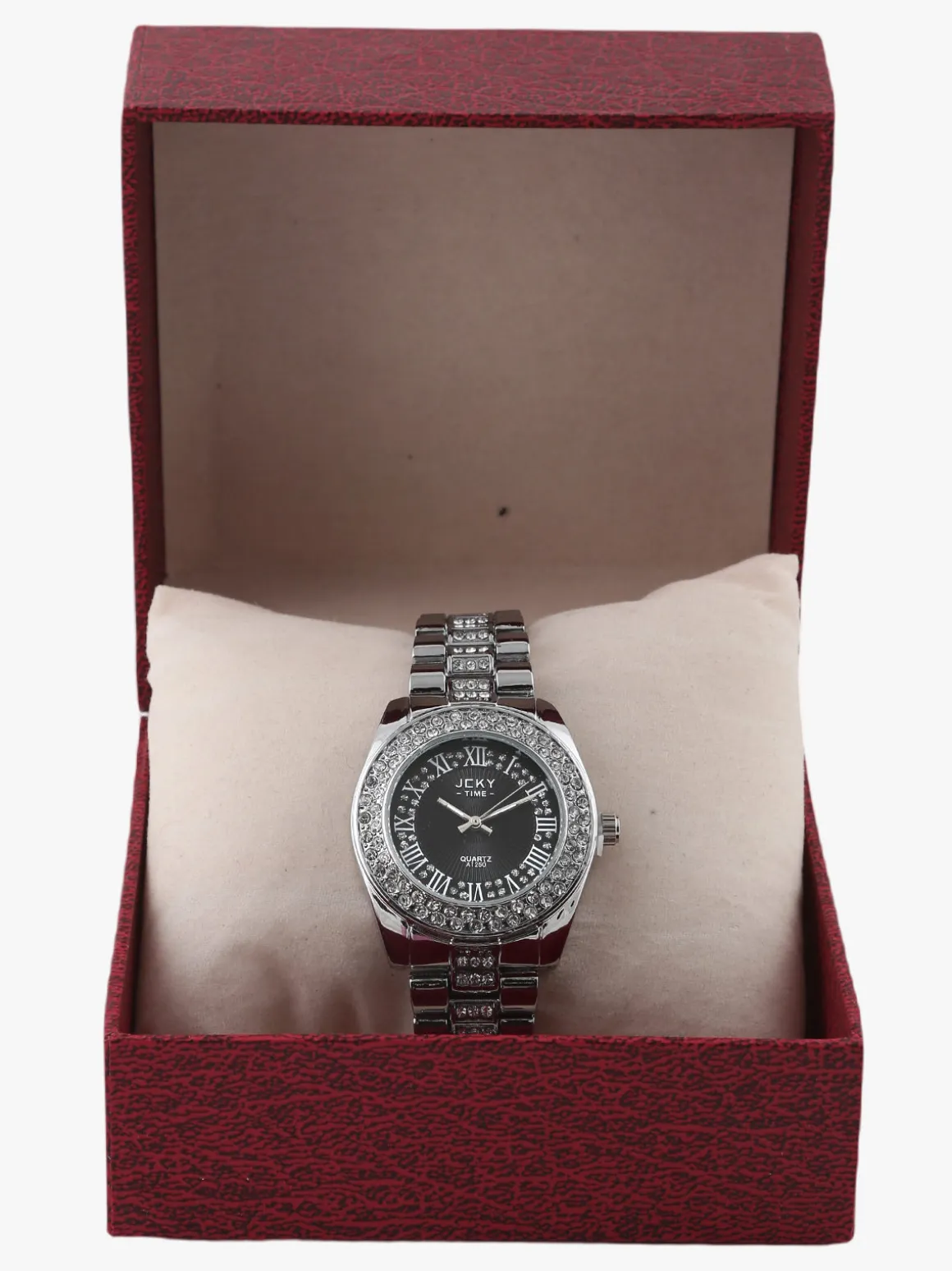 Jcky Orologio da polso donna con glitter