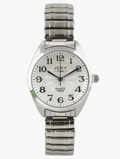 Jcky Orologio da polso donna con cinturino elastico