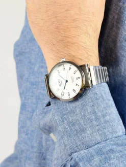 Jcky Orologio da polso uomo con cinturino elastico
