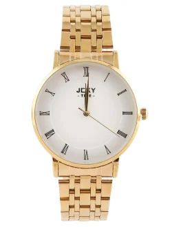 Jcky Orologio uomo da polso con cinturino in acciaio
