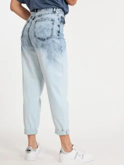 Jeans Louise Francoise Jeans donna carrot fit cavallo bassobolla