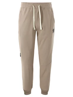 Jeans Yesed Pantaloni sportivi da uomo con coulisse e polsini - khaki
