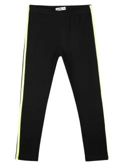 Jebellina Leggings da bambina con striscia laterale