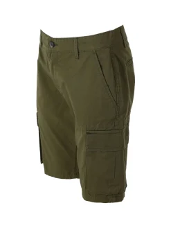 Johnny Looper Bermuda cargo da uomo in cotone - militare