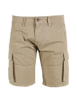 Johnny Looper Bermuda cargo da uomo in cotone