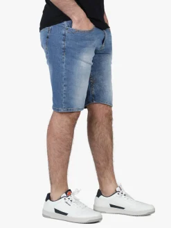 Johnny Looper Bermuda uomo in jeans regular fit