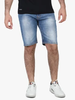 Johnny Looper Bermuda uomo in jeans regular fit