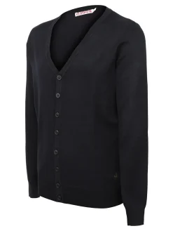 Johnny Looper Cardigan uomo in maglia con bottoni